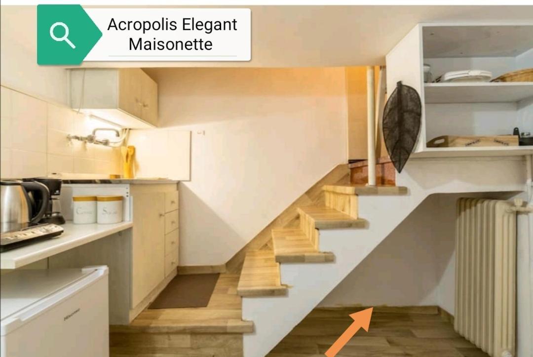 Acropolis Elegant Maisonette By Lodgespot Athens Ngoại thất bức ảnh